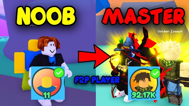 I went from NOOB TO PRO in Anime Warriors Simulator | Roblox!