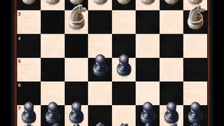 Dad first time playing offline games chess