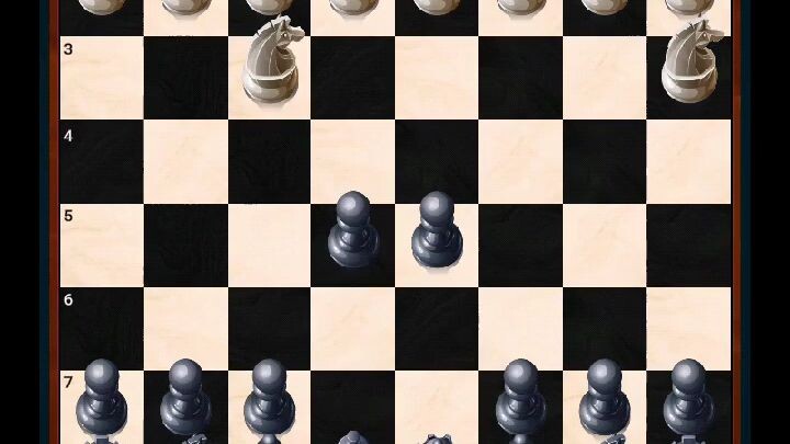 Dad first time playing offline games chess