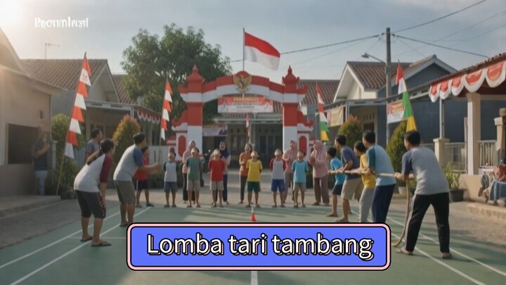 judulnya: lomba tarik tambang 17 Agustus(AI 2026)