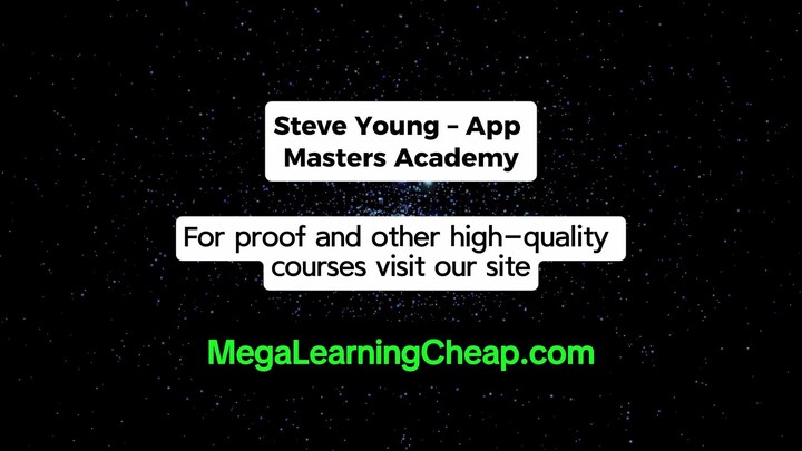 Steve Young – App Masters Academy