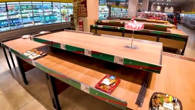 Tokyo Fussa  Late-night city ♪ 4K non-stop 1 hour