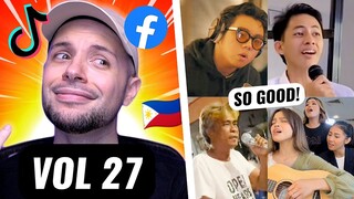 NEW! VOL 27 - Are REGULAR PINOY singers as good as PRO PINOY singers? HONEST REACTION