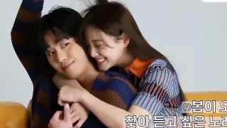 Ahn Hyo Seop and Kim Sejeong all sweet moments off cam - you are my girl