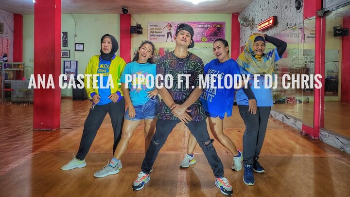 Ana Castela - Pipoco ft. Melody e DJ Chris 🖤 | ZUMBA | DANCE | FITNESS | At Balikpapan
