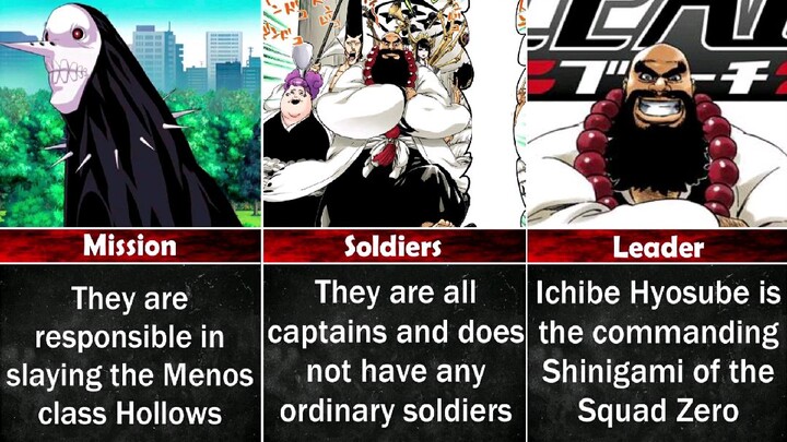 Interesting Facts about Squad Zero in Bleach