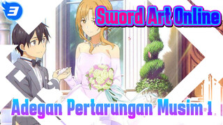 Adegan Pertarungan Musim 1 Sword Art Online_3