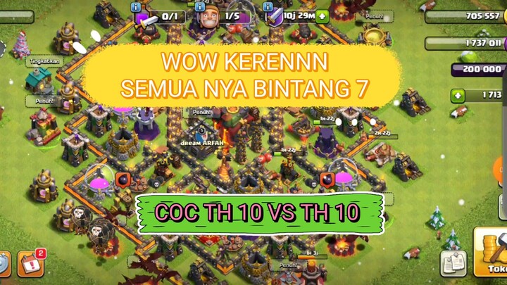 Horee Bintang 3 ( TH 10 VS TH 10 ) semua rata 😘😁