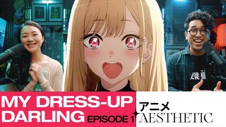 My Dress up Darling Episode 1- OP and ED -Reaction and Discussion - Sono Bisque Doll Wa Koi Wo
