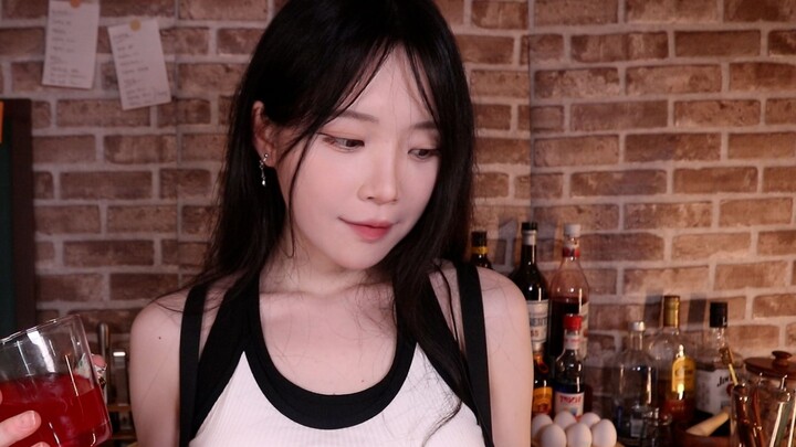 【nara Healing】Final Fantasy's Tifa helps you sleep immersively in the bar..