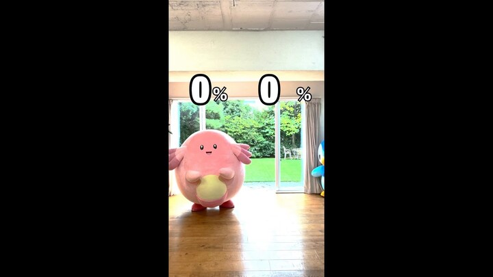 #Piplup yang menari dengan penuh semangat dan #Chansey yang mengamati dengan lembut. 😊