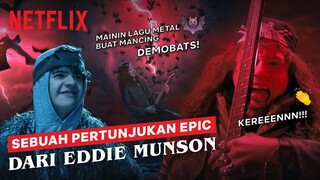 Konser Tunggal Eddie Munson di Upside Down | Stranger Things S4 | Clip