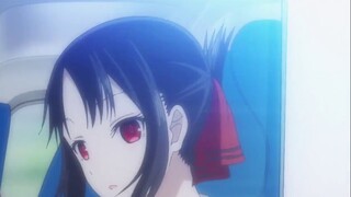 Saya menghitung seberapa cepat mobil itu di episode pertama Kaguya 2, orang pertama di stasiun B