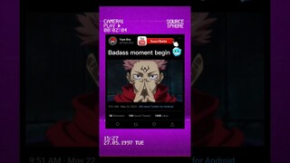 Badass moment begin 🥶   #jujutsukaisen #god #gojo #gojosatoruedit #jujutsukaisenedit #jujutsu #art
