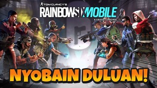 BURUAN BIAR BISA NYOBAIN RAINBOW SIX MOBILE DULUAN!!