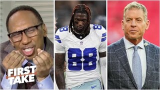 FIRST TAKE | Cowboys are DONE! - Stephen A. on Troy Aikman criticizes CeeDee Lamb, Cowboys WRs