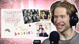 HONEST REACTION to taeyeon & tiffany, just a couple of besties