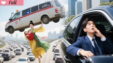 Magical Single Mom Lifted Ambulance to Save a life in Traffic Jam, BUT CEO Saw It & Fell in Love!