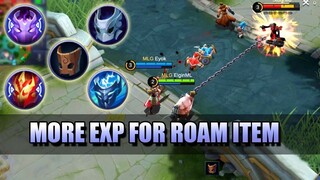 GOOD NEWS FOR SUPPORT AND TANKS - BETTER EXP FROM ROAM