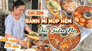 Bánh Mì Cá Nục Nguyên Con siêu chất lượng "núp hẻm" hơn 20 năm - ăn no căng bụng | Địa điểm ăn uống