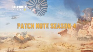 SEASON 4: WILD DOGS (2022) PATCH NOTES in COD MOBILE