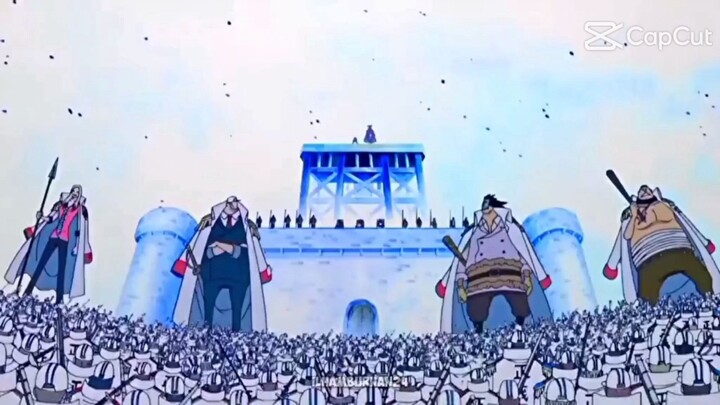 one Piece edit Ace di sadar Marinir angkatan laut