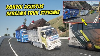 KONVOI TRUK STEVANIE BAYI TABUNG, EDISI AGUSTUS