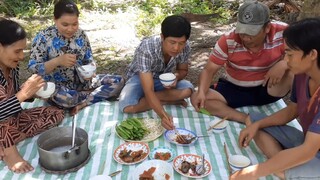 Lót Lòng Buổi Sáng Với Món Cháo Trắng Cá Kho Dưa Mắm Vậy Mà Ngon| TKQ T376