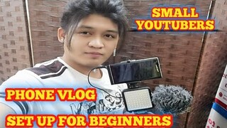 Phone Vlogging setup for beginners on youtube 2020