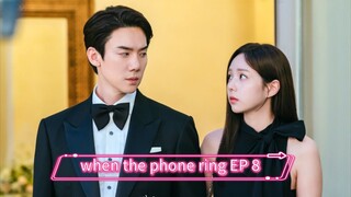 when the phone ring episode 8 English sub