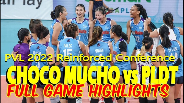 CHOCO MUCHO vs PLDT FULL HIGHLIGHTS • PVL 2022 Reinforced Conference • October 2