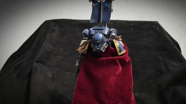 Invincible Second Captain! Catosicarius! Dark Source 1/18 hand-made model Warhammer 40k Ultramarines