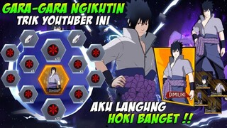 GAMPANG DAPATIN BUNDLE SASUKE INI , IKUTIN AJA TRIK YOUTUBER