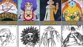 [One Piece]Lukisan asli karakter bajak laut (๑°3°๑) Ya ampun~