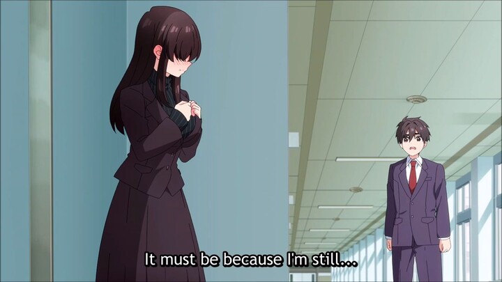 dia gak mau natap langsung