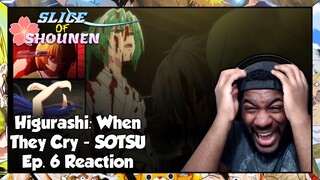 Higurashi: When They Cry SOTSU Episode 6 Reaction | L5 MION IS EVEN MORE TERRIFYING THAN RENA WAS!!!