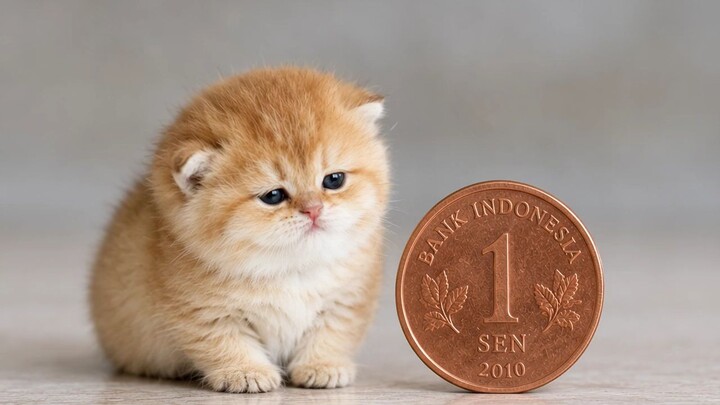 He's so smol, he only one size of coin 🤏