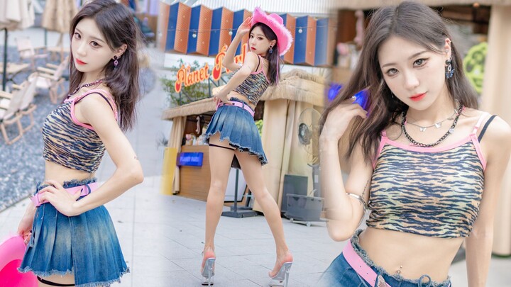 15cm stilettos challenge hot tail swing-Freaky HyunA