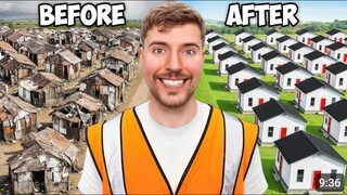 I Built 100 Houses And Gave Them Away !