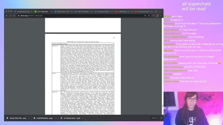 Shoe0nHead Youtube livestream vod (2020-12-02) Part 1