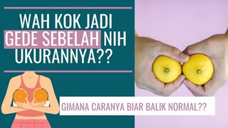 PAYUDARA BESAR SEBELAH SETELAH MENYUSUI