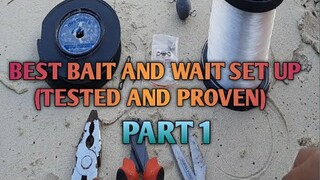 best set up ever for big fish on shore(bait and wait) vlog 17