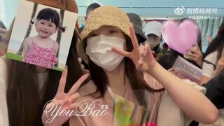 #zhaolusi Fancam Update 240520 | 2024 Olympics Torchbearer arrives back home in Chengdu