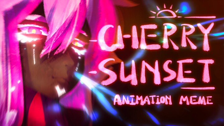 Meme asli】Cherry Sunset || MEME Animasi Asli