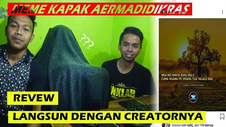 REACT MEME KOCAK AERMADIDI_KRASS!! AUTO SIKAT SAMPAI KREATORNYA