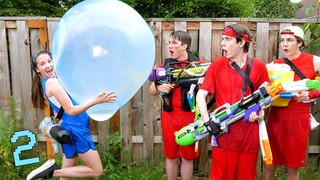 If Water Fights Were Like Video Games