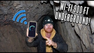 Installing Wifi 900 Ft Underground In An Abandoned Mine