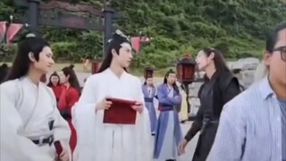 考古陈情令花絮 聂导有点怕怕的😆