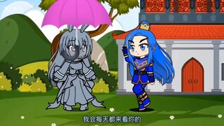 唐三喜欢石像小舞，每天陪在她身边希望她能变成人。
