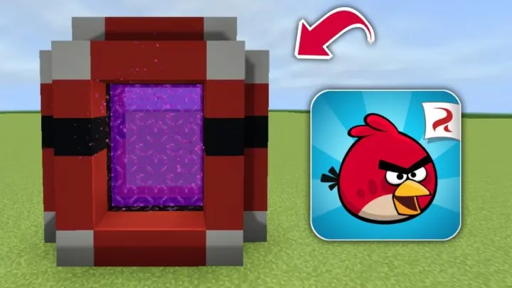 Membuat Portal Angry Birds ~ MineCraft PE